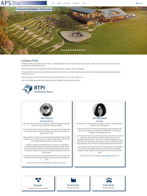Avon Planning Website